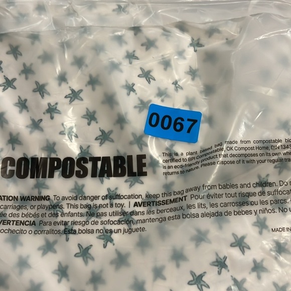 Bonobos | Tech Performance Button-Up Shirt | White‎ & Green Starfish | Medium - Picture 12 of 12